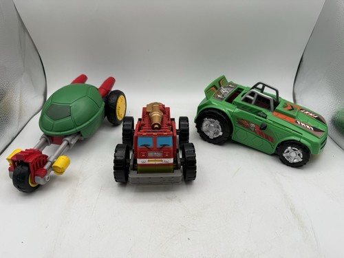 Tmnt playmates vehicle lot - playmates,